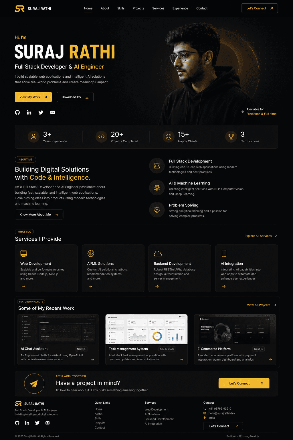 Creator Portfolio Pro